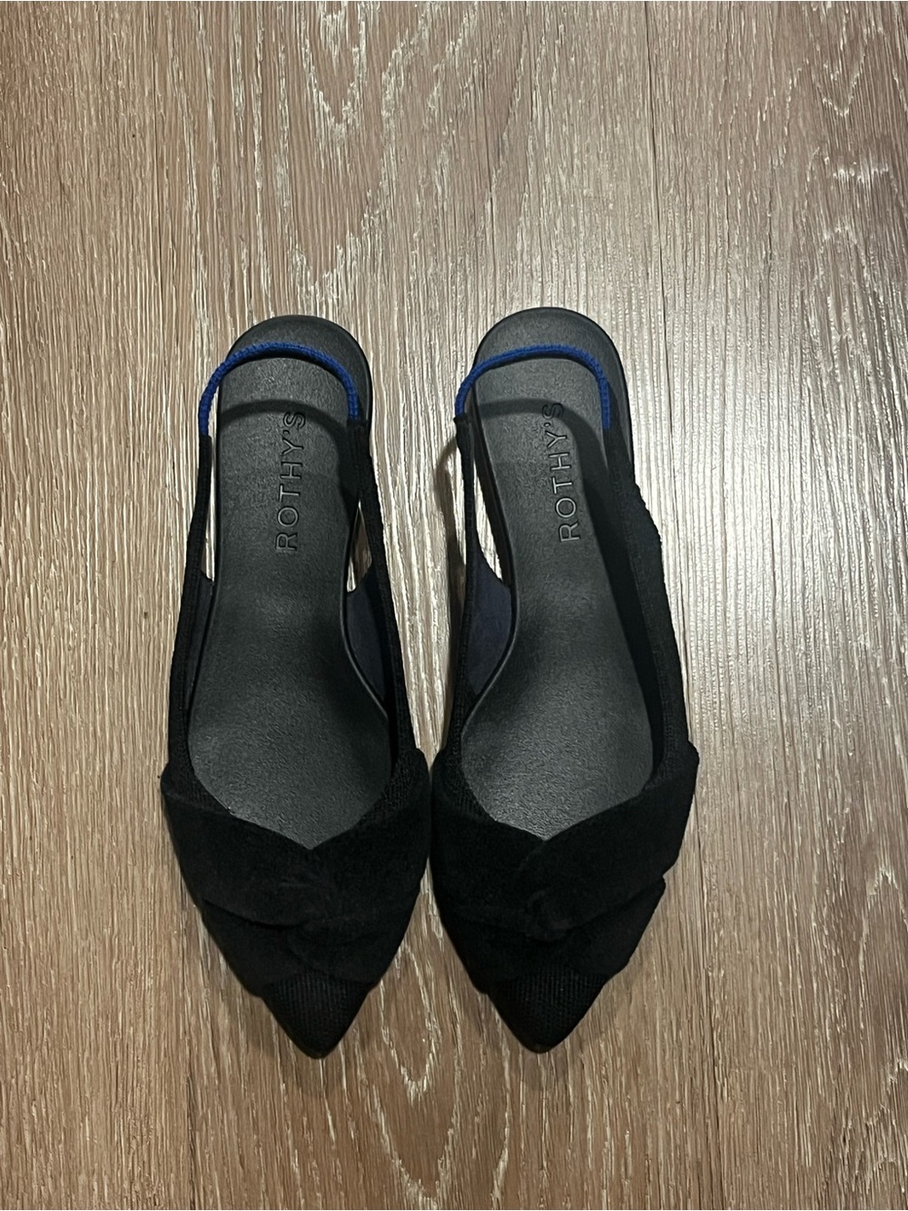 Rothy's Black The Twist Point Slingback (5 1/2) - Picture 4 of 7
